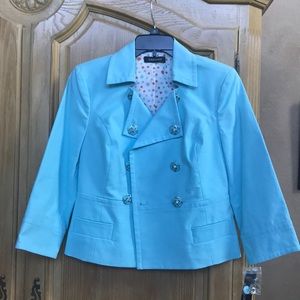 Ideology NWT Aqua Jacket (Size Small)